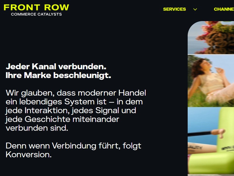 AlumniONSite | FRONT ROW Full-Service E-Commerce- und Marketing-Agentur