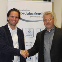 Peter Holzer mit Mike Rebbin
