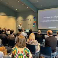 Präsentation von Mike Rebbin