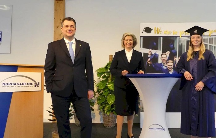 NORDAKADEMIE Graduierungsfeier 2021
