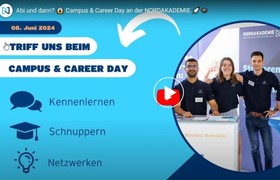 NORDAKADEMIE I Campus & Career Day I 08. Juni 2024