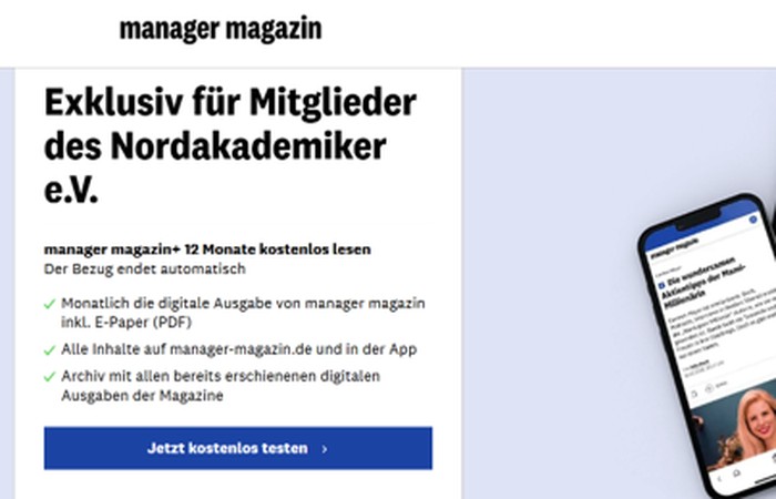 Das manager Magazin wird ab Juli digital